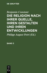 Cover von Die Religion nach ihrer Quelle, ihren Gestalten und ihren Entwicklungen