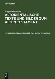 Cover von Altorientalische Bilder zum Alten Testament