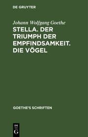 Cover von [Schriften ] Goethe's Schriften