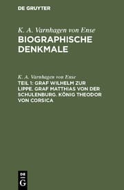 Cover von Biographische Denkmale
