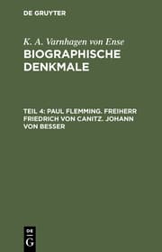 Cover von Biographische Denkmale