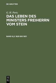 Cover von 1829 bis 1831