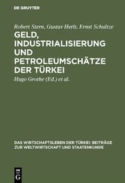 Cover von Geld, Industrialisierung und Petroleumschätze der Türkei