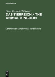 Cover von Lepidoptera: Nemeobiinae