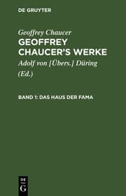 Cover von Das Haus der Fama