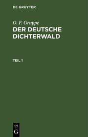 Cover von Der deutsche Dichterwald