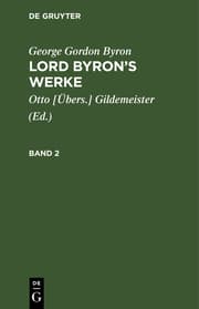 Cover von [Werke] Lord Byron's Werke : in sechs Bänden