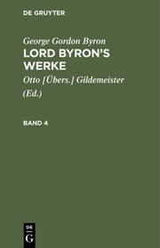 Cover von [Werke] Lord Byron's Werke : in sechs Bänden