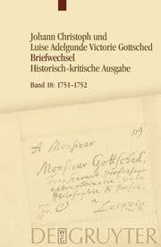 Cover von November 1751 April 1752