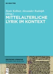 Cover von Mittelalterliche Lyrik im Kontext