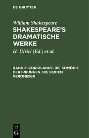 Cover von Shakespeare's dramatische Werke