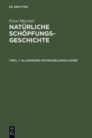 Cover von Allgemeine Entwickelungs-Lehre