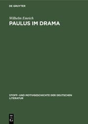 Cover von Paulus im Drama