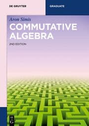 Cover von Commutative Algebra