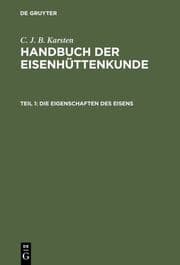 Cover von Die Eigenschaften des Eisens