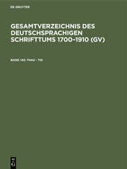 Cover von Thau - Tid
