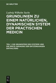 Cover von Die Grundzüge des Systems und die erste Ordnung der Entzündungen enthaltend
