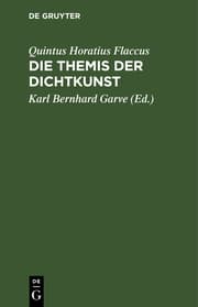 Cover von Die Themis der Dichtkunst
