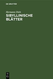 Cover von Sibyllinische Sätter