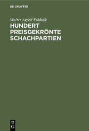 Cover von Hundert preisgekrönte Schachpartien