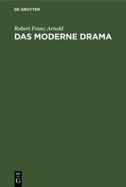 Cover von Das moderne Drama
