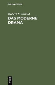 Cover von Das moderne Drama