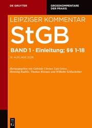 Cover von StGB Einleitung: §§ 1-18