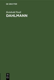 Cover von Dahlmann
