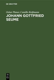 Cover von Johann Gottfried Seume