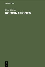 Cover von Kombinationen