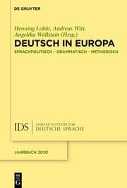 Cover von Deutsch in Europa