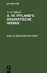 Cover von Der Mann von Wort