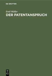 Cover von Der Patentanspruch
