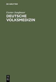 Cover von Deutsche Volksmedizin