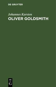 Cover von Oliver Goldsmith