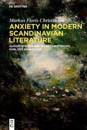 Cover von Anxiety in Modern Scandinavian Literature