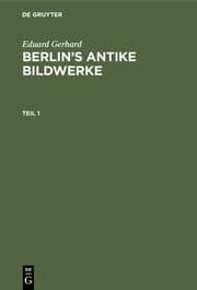Cover von Berlins antike Bildwerke