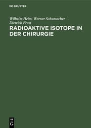 Cover von Radioaktive Isotope in der Chirurgie