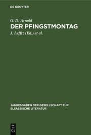 Cover von Der Pfingstmontag