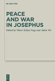 Cover von Peace and War in Josephus
