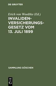 Cover von Invalidenversicherungsgesetz