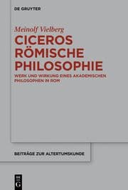Cover von Ciceros römische Philosophie