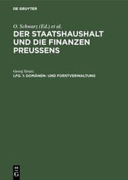 Cover von Domänen- und Forstverwaltung