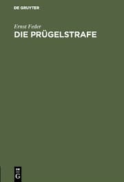 Cover von Die Prügelstrafe