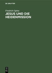 Cover von Jesus und die Heidenmission