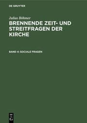 Cover von Brennende Zeit- und Streitfragen der Kirche