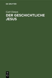 Cover von Der geschichtliche Jesus