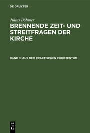 Cover von Aus dem praktischen Christentum