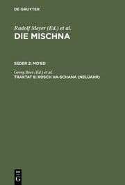 Cover von Rosch ha-schana (Neujahr)