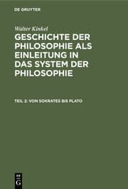 Cover von Von Sokrates bis Plato